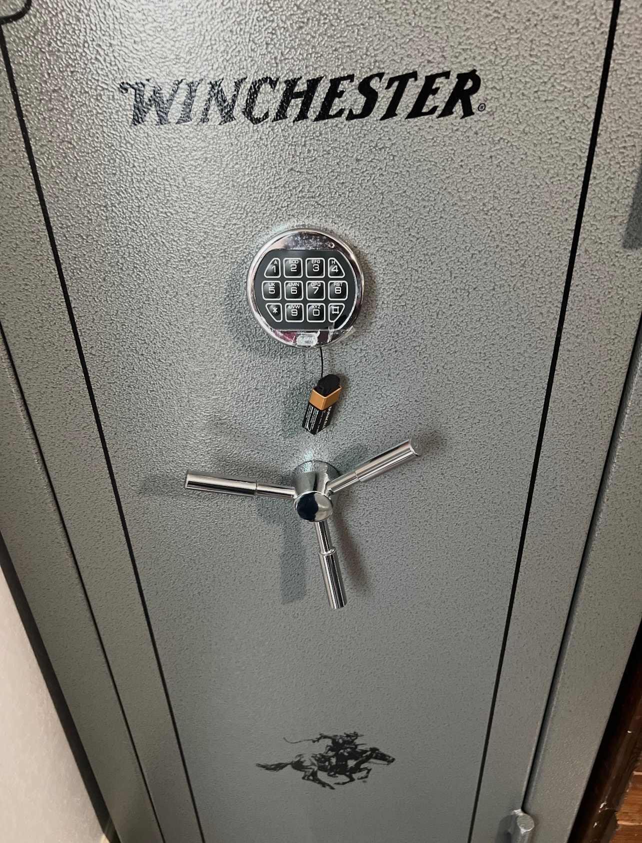 Winchester safe with digital keypad lock